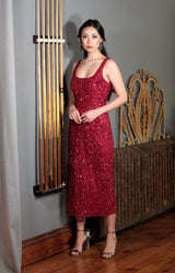 Hazel Dress - Raspberry
