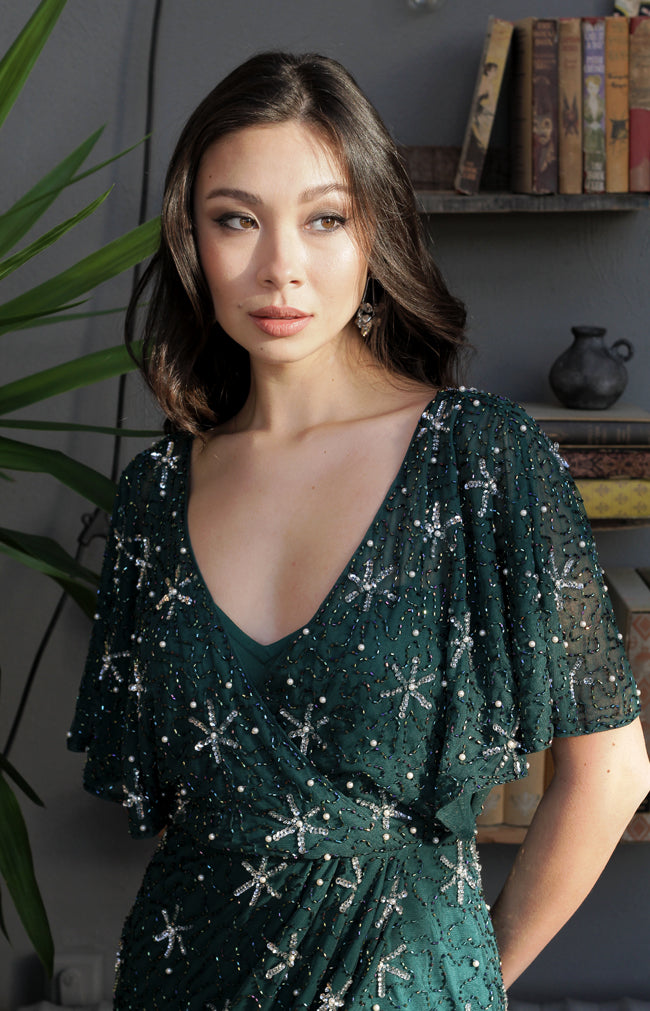 Stellar Gown - Emerald Green