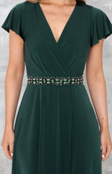 Palmer Beaded Belt - Green