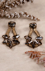 Chandra Earrings - Antique Gold