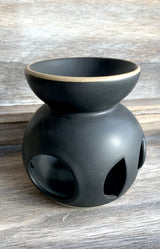 Moon Phases Oil Burner - Black