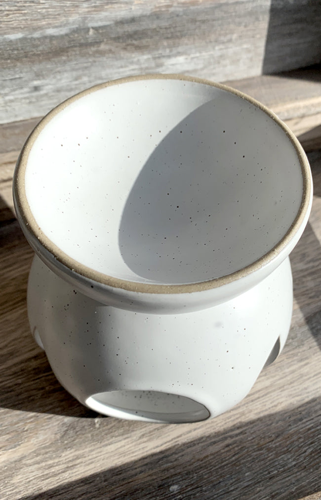 Moon Phases Oil Burner - White