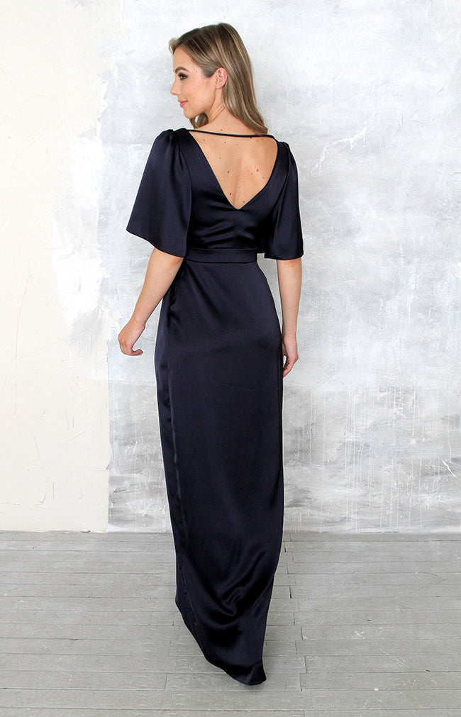 Renata High Back Gown - M1 - Midnight