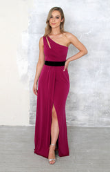Romita Gown - Berry