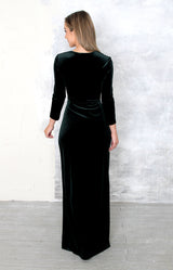 Loni Gown - Forest Green