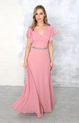Maye Gown - Dusty Rose