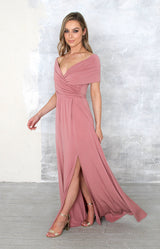 Yvette Gown - Dusty Rose