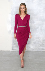 Taylor Dress - Berry