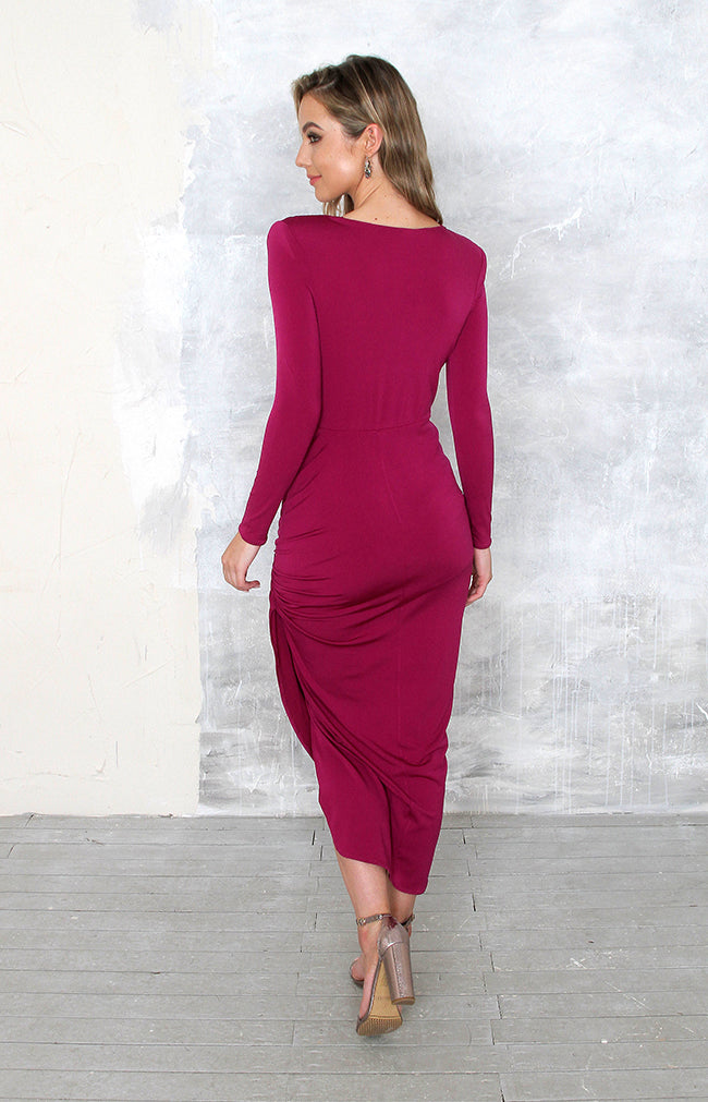 Taylor Dress - Berry