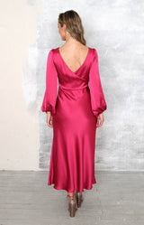Edie Dress - Fuchsia