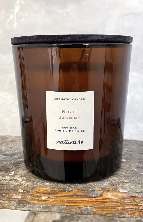 Basic Natural Candle - 600g - Night Jasmine