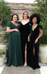 Yvette Gown - Forest Green
