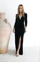 Loni Gown - Forest Green
