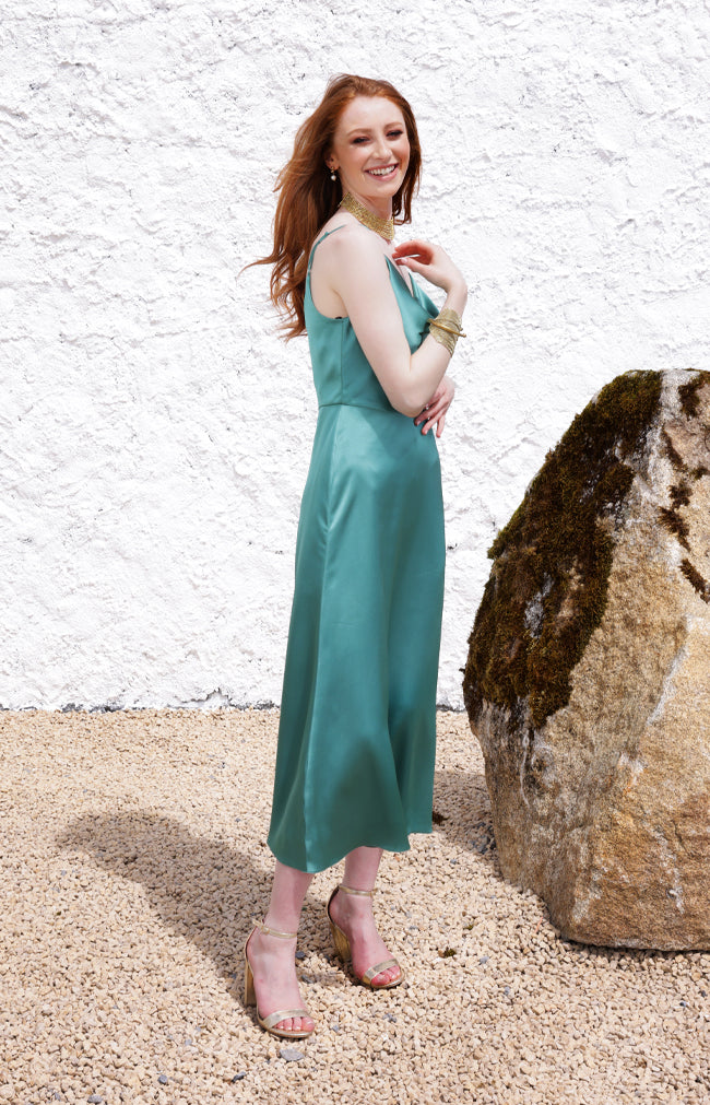 Alena Dress - Seafoam