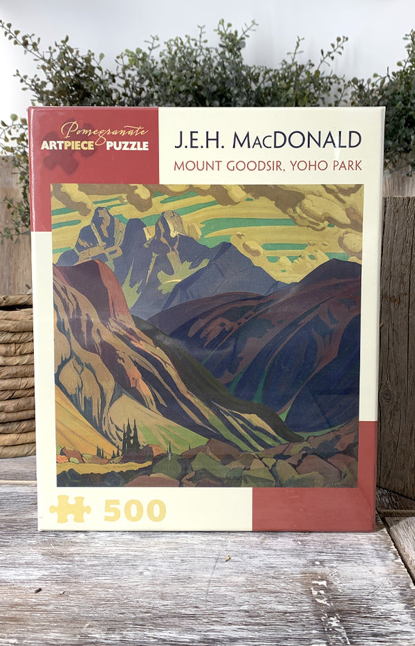 JEH MacDonald: Mount Goodsir, Yoho Park 500pc Jigsaw Puzzle