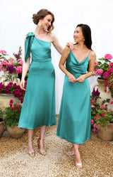 Alena Dress - Seafoam