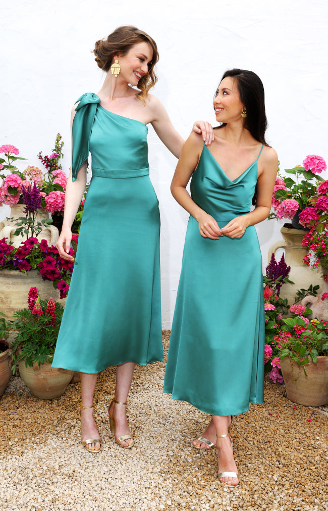 Alena Dress - Seafoam