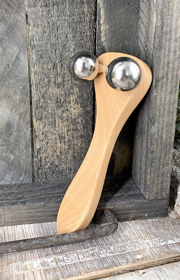 2 Ball Wooden Massager