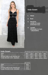 Inda Gown - Teal