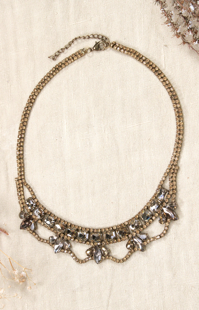 Kinari Necklace - Antique Gold Tone