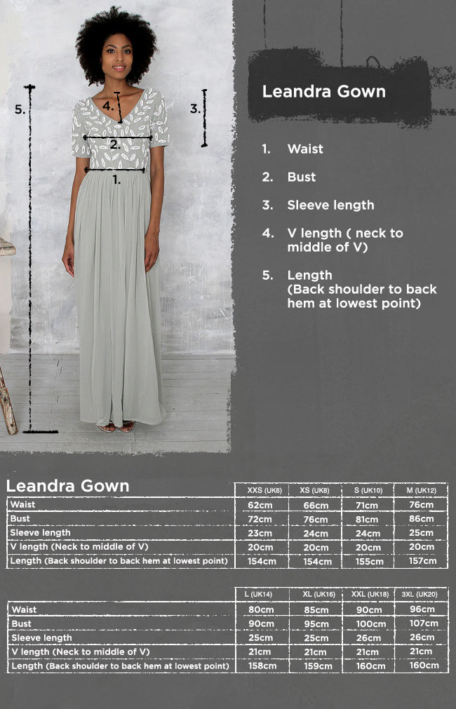 Leandra Gown - Dusty Rose