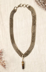 Naisha Necklace - Antique Gold