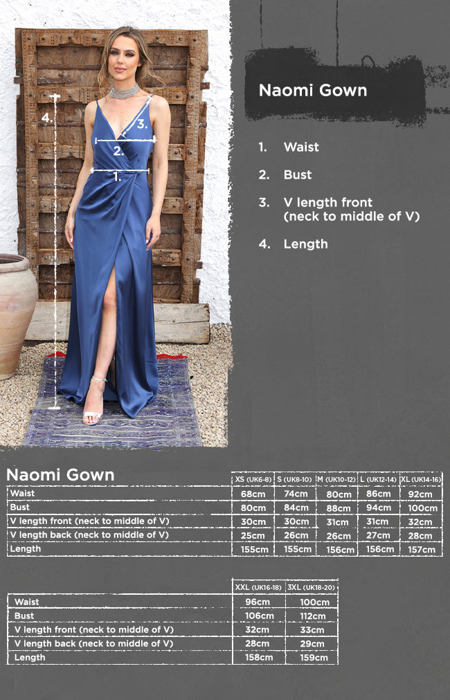 Naomi Gown - Infinity Blue