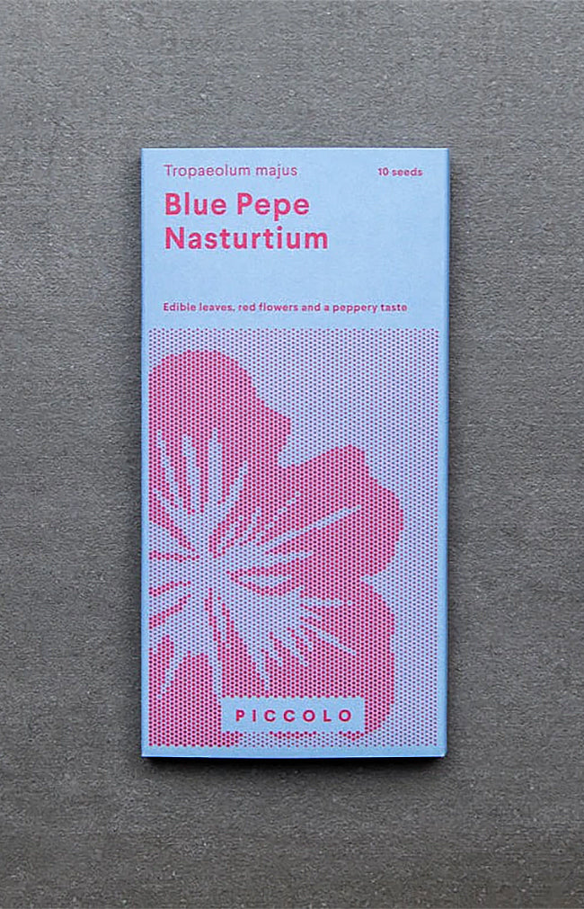Nasturtium Blue Pepe