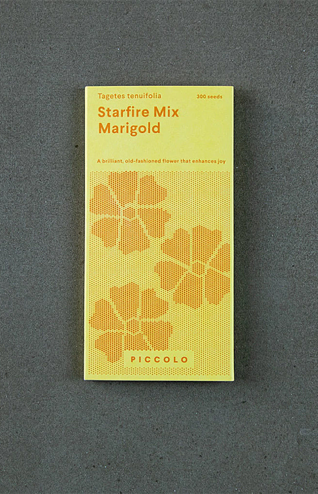 starfire marigold seeds Marigold Starfire Mix