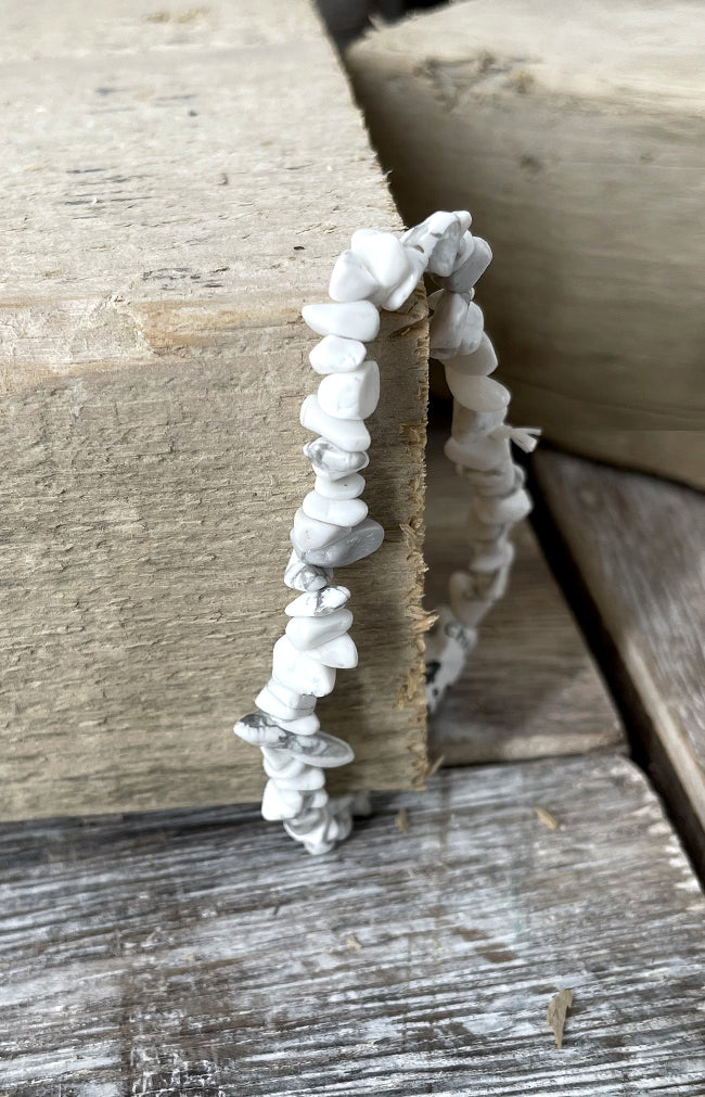 White Jasper Chipstone Bracelet