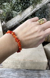 Coralite Chipstone Bracelet