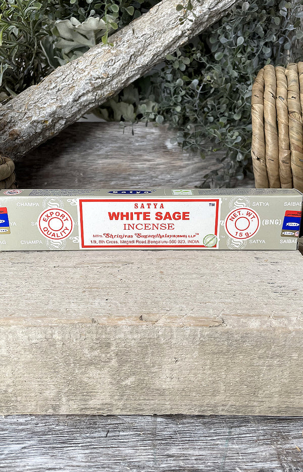 Satya White Sage Incense Sticks