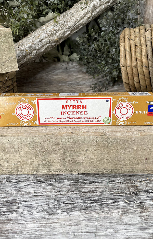 Satya Myrrh Incense Sticks