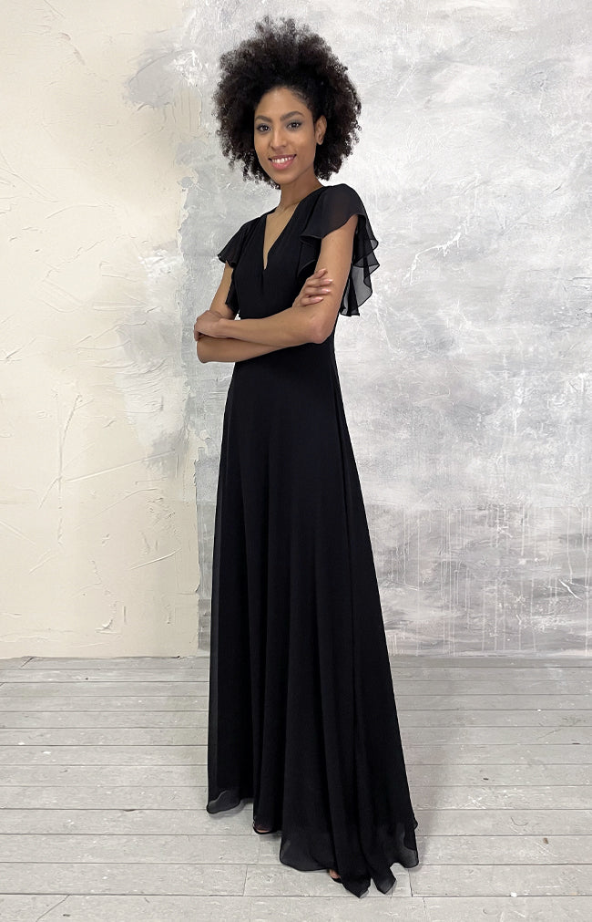 black folkster gown