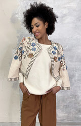 Anita Embellished Jacket - Multi