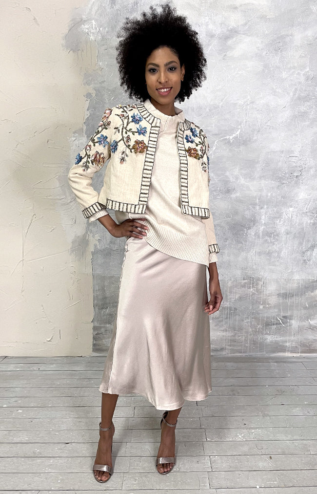 Anita Embellished Jacket - Multi