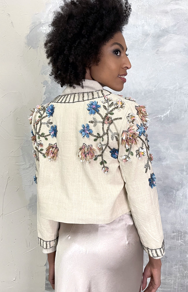 Anita Embellished Jacket - Multi