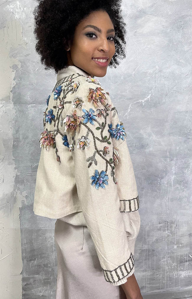 Anita Embellished Jacket - Multi