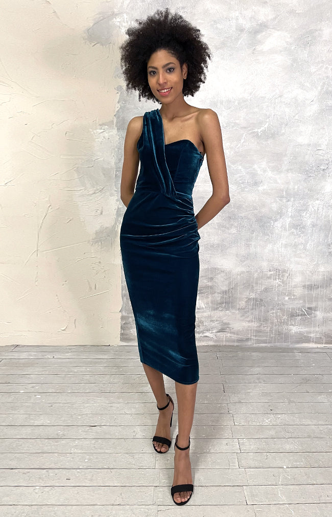 Opal Dress - Teal