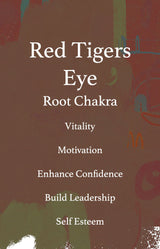 Tiger Eye Red Tumblestone