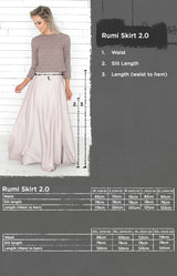Rumi Skirt 2.0. - Taupe