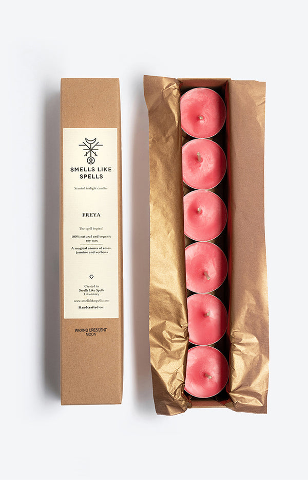 Scented Tealight Candles - Freya