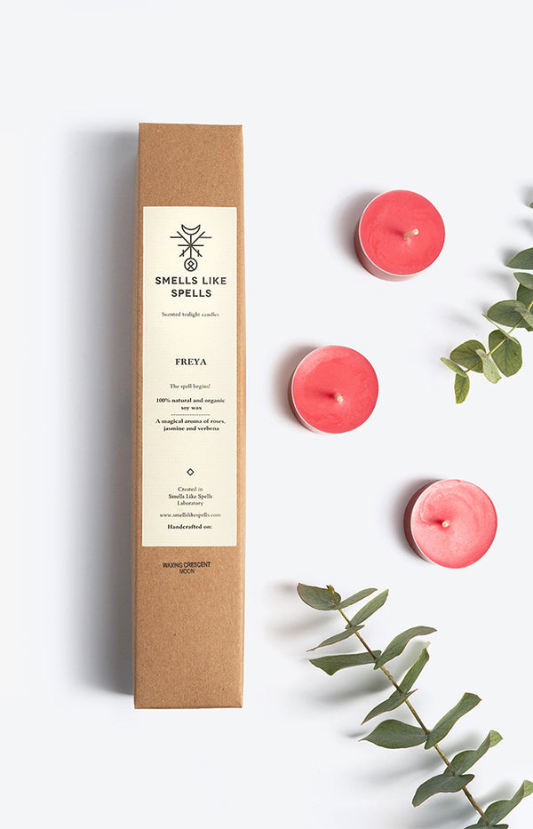 Scented Tealight Candles - Freya