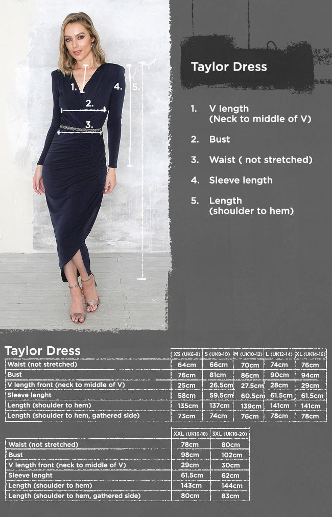 Taylor Dress - Midnight