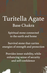 Turitella Agate Java Tumblestones- Indonesia