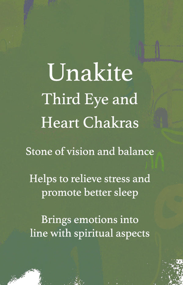 Unakite Crystal Tumblestones