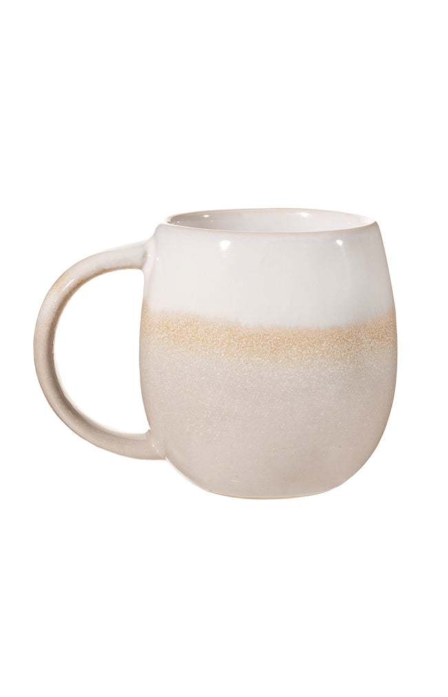 Dip Glazed Ombre Grey Mug
