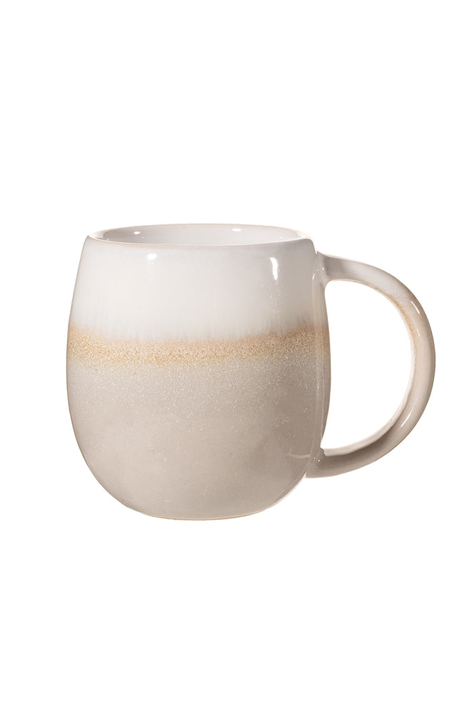 Dip Glazed Ombre Grey Mug