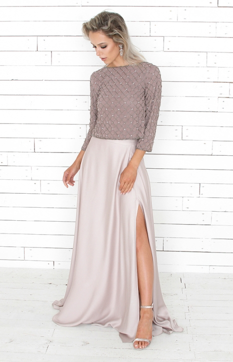 Rumi Skirt 2.0. - Taupe