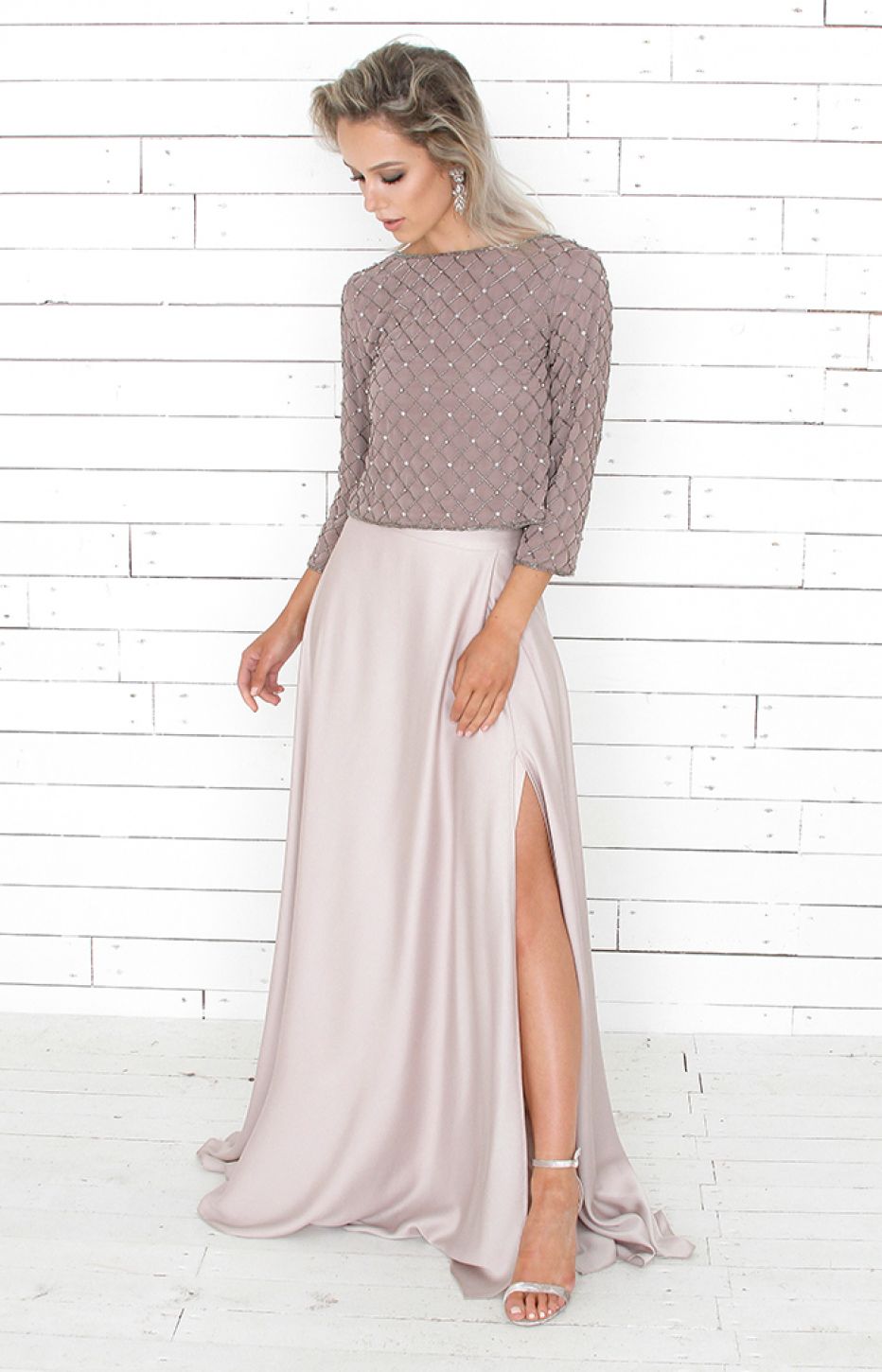 Rumi Skirt -Taupe